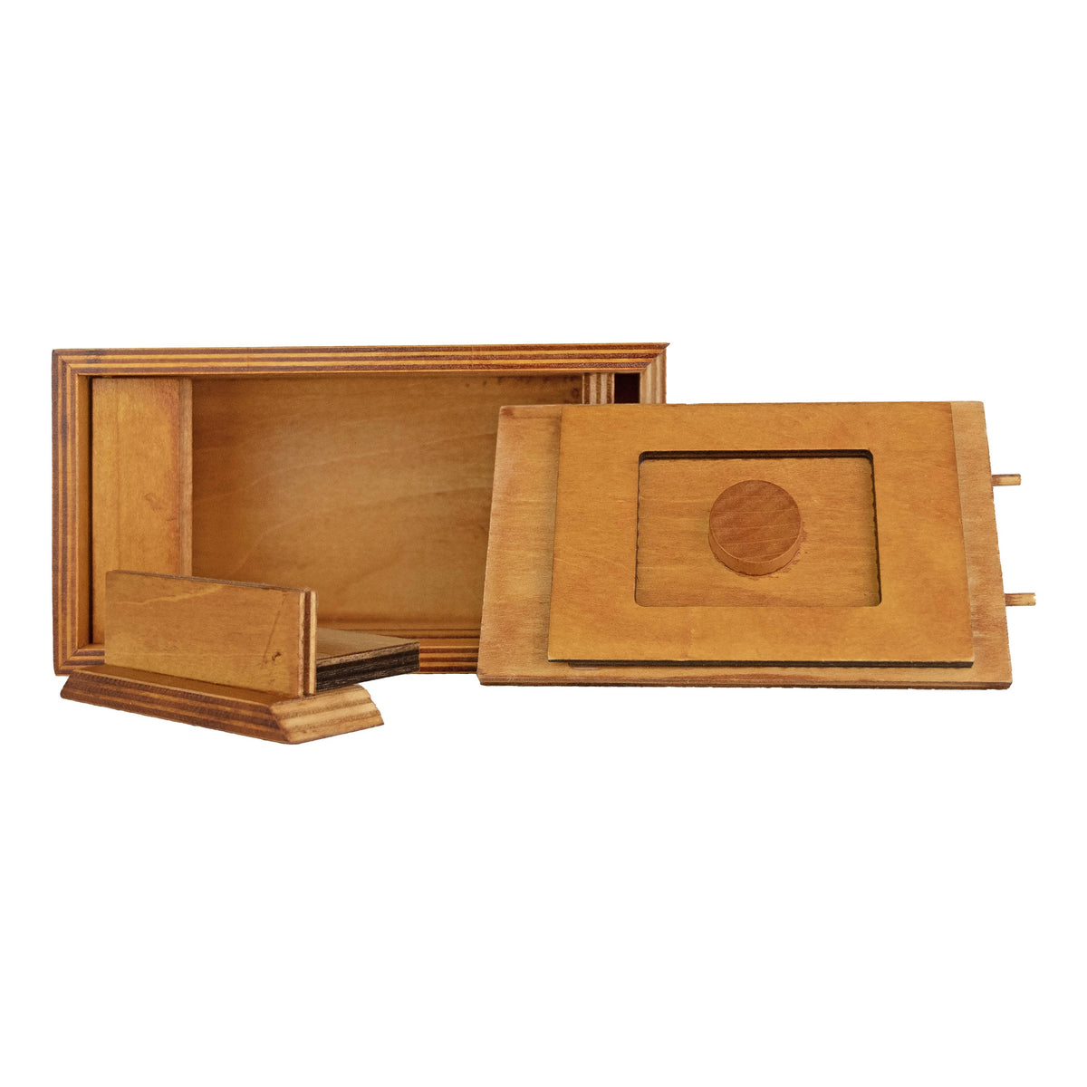 True Genius Pharaoh's Tomb Secret Puzzle Box House Rules Games