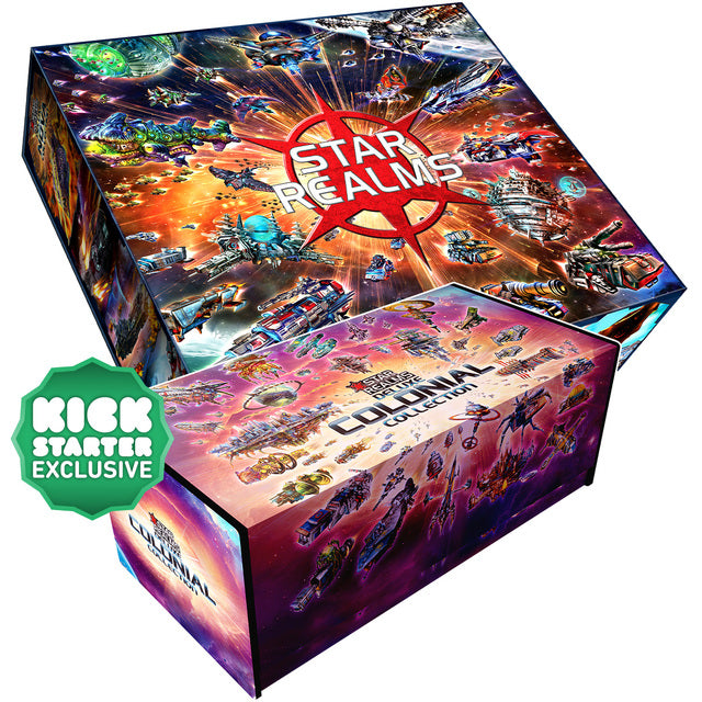 Star Realms Deluxe Nova Collection Kickstarter Exclusive deals Foil Collectors Set NEW