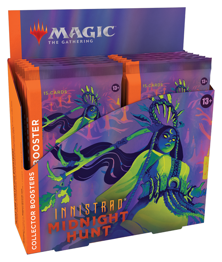 MTG: Innistrad: Midnight Hunt Collector Booster Box House Rules Games MTG: Innistrad: Midnight Hunt Collector Booster Box House Rules Games