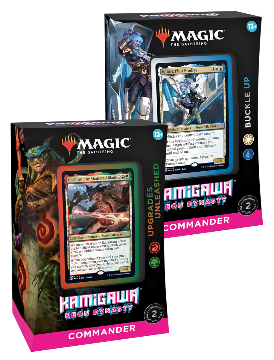 MTG: Kamigawa: Neon Dynasty Commander Set – House Rules Games