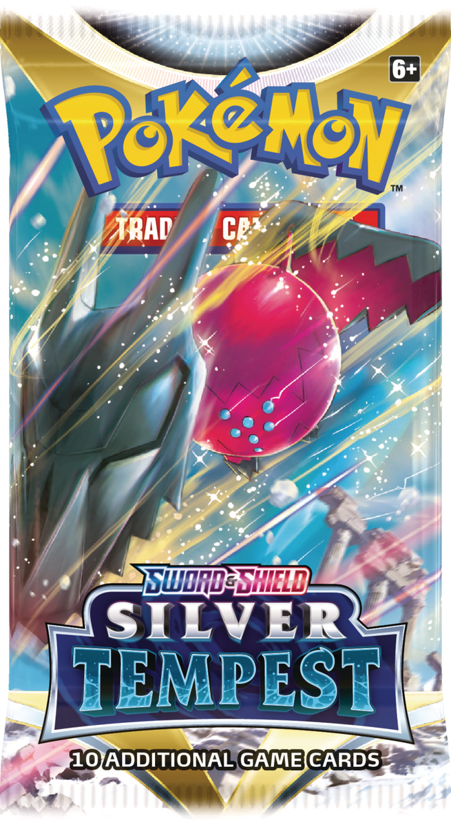Pokémon TCG: Sword & Shield—Silver Tempest Booster Pack – House Rules Games