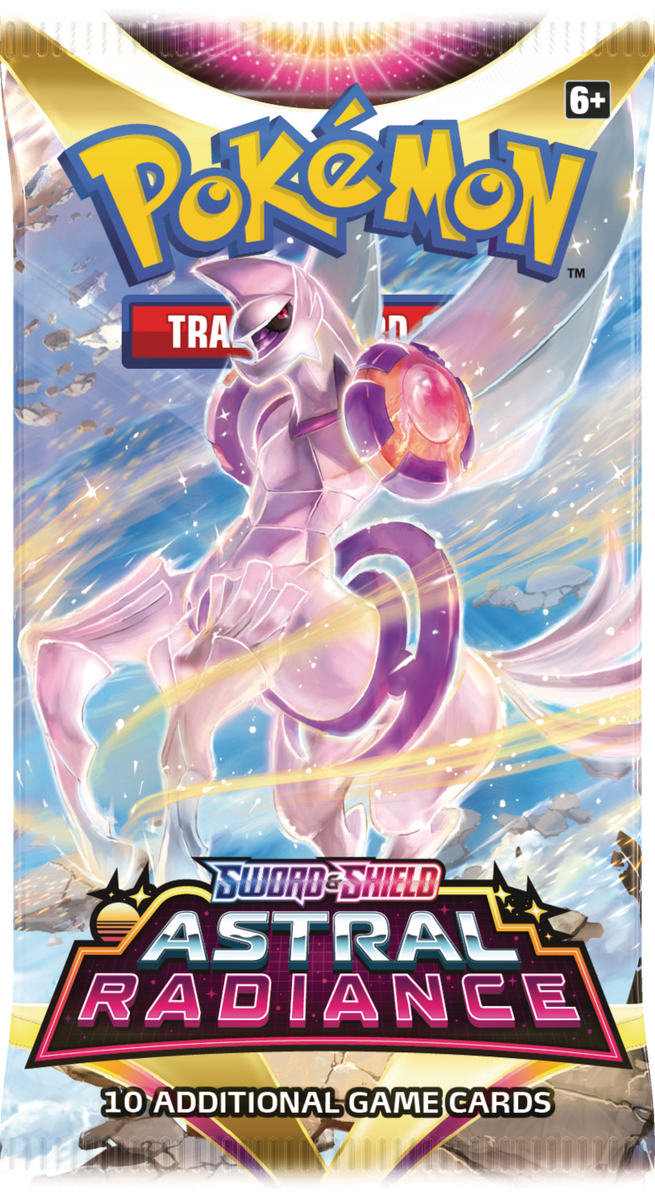 Pokmon TCG: Sword & ShieldAstral Radiance Booster Pack House Rules Games Pokmon TCG: Sword & ShieldAstral Radiance Booster Pack House Rules Games