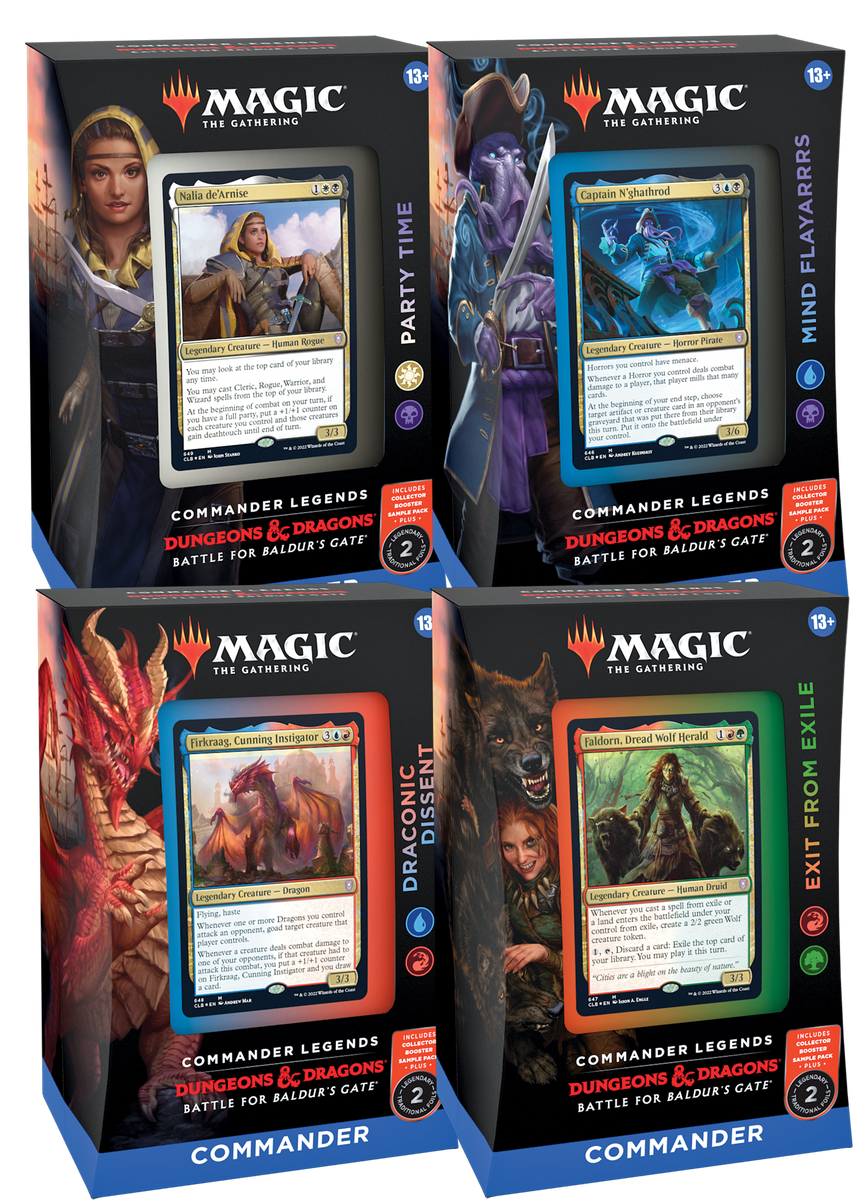 mtg snc commander decks SCD Commander Starter Decks main image 0
