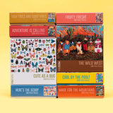 The Wild West 1000 Piece Western Cat Puzzle