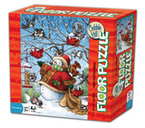 Frosty Feeds His Friends 48pc floor puzzle