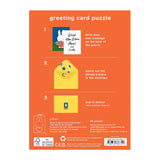Miffy with Flowers Greeting Card Puzzle
