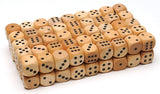 Wooden Dice - 100 Bulk Pack