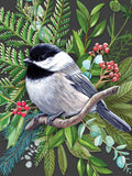 Black-capped Chickadee - 500 Piece Jigsaw Puzzle