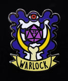 Banner Class Pin - Warlock