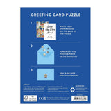 Happy Hanukcats Greeting Card Puzzle