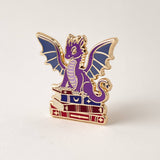 Dragon Fantasy Book Pin, Bookish Gifts, Fantasy Gifts