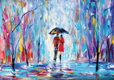Rainy Love 1000pc Enjoy Puzzle