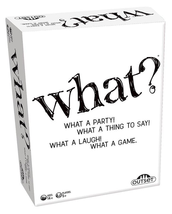 What? (new design) Easy to Learn. Impossible not to laugh.