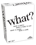 What? (new design) Easy to Learn. Impossible not to laugh.