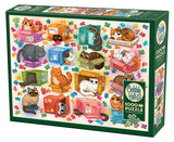 Cats vs Puzzles -1000pc-Puzzle