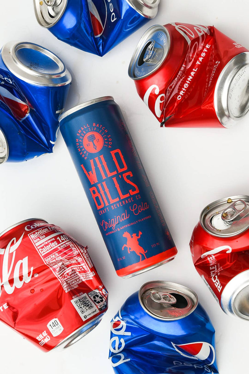 Original Cola - Premium Cane Sugar Soda, 12-Pack, Cans – House Rules Games