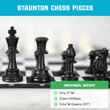 Best Chess Set Ever, 1x Travel Chess Set, Black Board