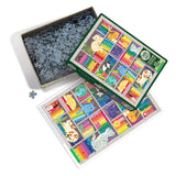 Rainbow Cat Quilt 1000pc puzzle