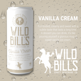 Vanilla Cream - Premium Cane Sugar Soda, 12-Pack, Cans