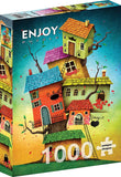 Fairy Tale Houses 1000pc Enjoy Puzzle
