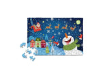 Holidays - Here Comes Santa Claus Christmas Gifts Snowman