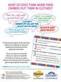 What? (new design) Easy to Learn. Impossible not to laugh.