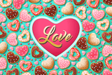 VALENTINES - COOKIES for friends Galentine