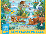 Beaver and Friends (35pc) Floor Puzzle - Ages 3+