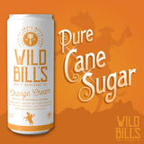 Orange Cream - Premium Cane Sugar Soda, 12-Pack, Cans