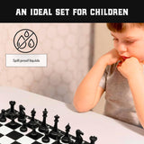Best Chess Set Ever, 1x Travel Chess Set, Black Board