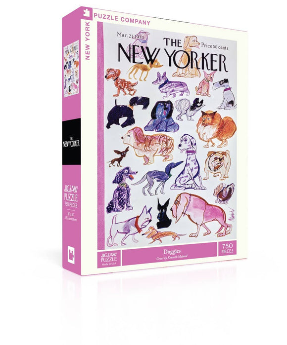 Doggies - 750 Piece Jigsaw Puzzle