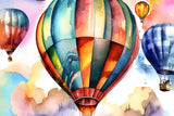 Hot Air Balloons Festival mini jigsaw puzzle
