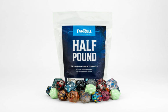 Half Pound of Assorted d20's