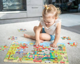 Friendly Neighbors (35pc) Floor Puzzle - Ages 3+
