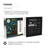 1000 PIECE PUZZLE Dallas, Texas, Retro Skyline
