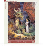 Chat with a Dragon - 500 Piece Jigsaw Puzzle
