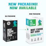 Best Chess Set Ever, 1x Travel Chess Set, Black Board