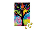 Stained Glass Tree MicroPuzzle - Mini Jigsaw Puzzle