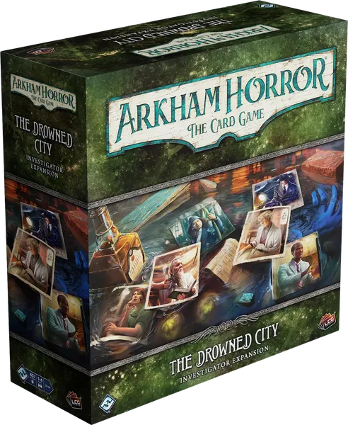 Arkham Horror: The Drowned City Expansion