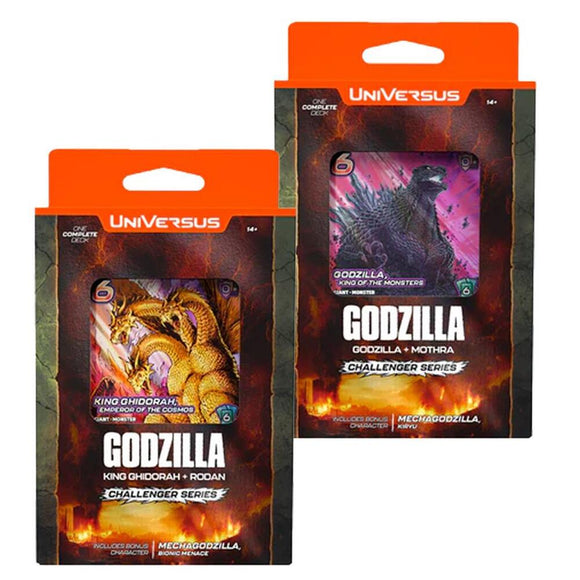 Godzilla Challenger Series Decks