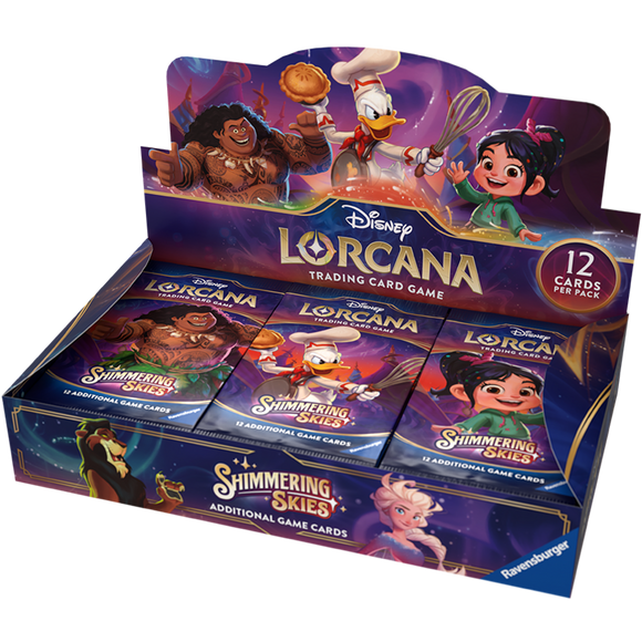 Disney Lorcana Set 4 Shimmering Skies Booster Box