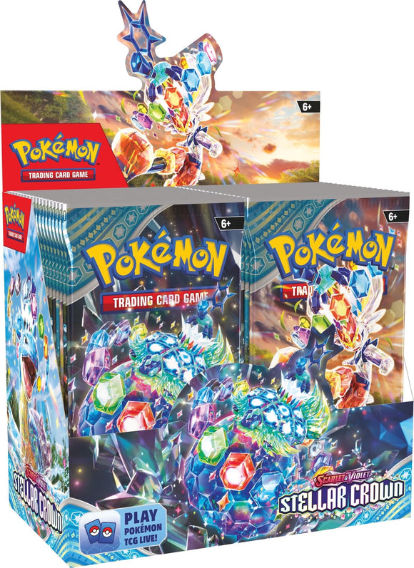 Stellar Crown Booster Box Pokémon