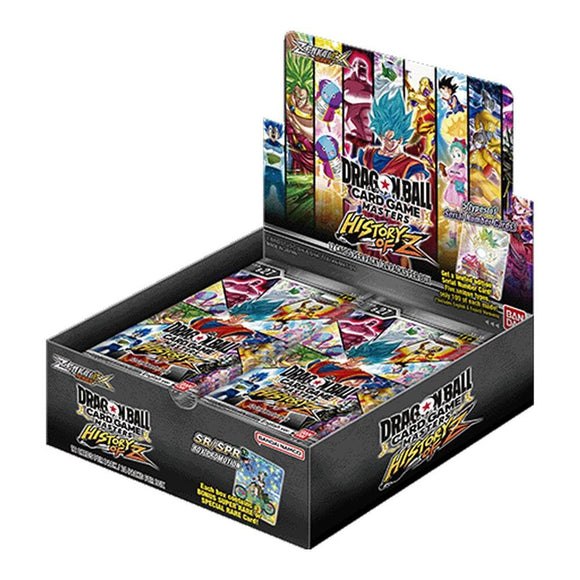 History of Z B27 Dragonball Super Booster Box