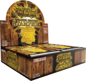 YGO Quarter Century Stampede Booster Box