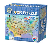 Map of the USA 48pc floor puzzle
