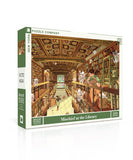 Mischief at the Library - 500 Piece Jigsaw Puzzle