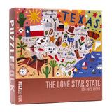 The Lone Star State 500 Piece Texas Puzzle