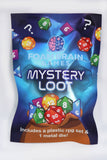 Mystery Loot: Plastic RPG Dice Set & Bonus Metal Die