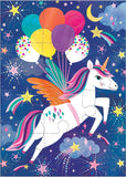 Unicorn Party Greeting Card Puzzle