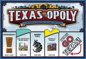 Texas-Opoly (state) Board Game